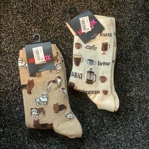 Set of Dog & Coffee Socks